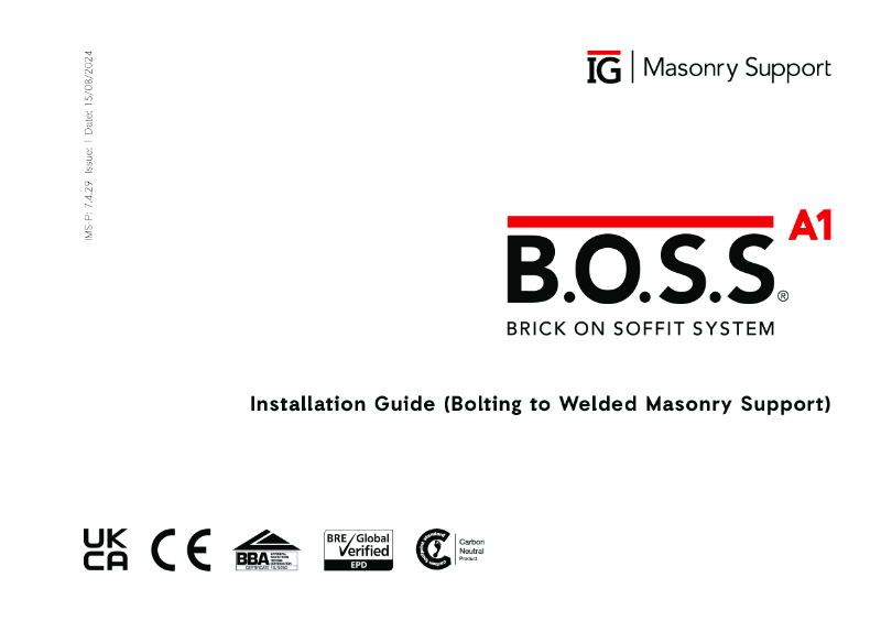 B.O.S.S. A1 (Brick on Soffit System) Installation Guide