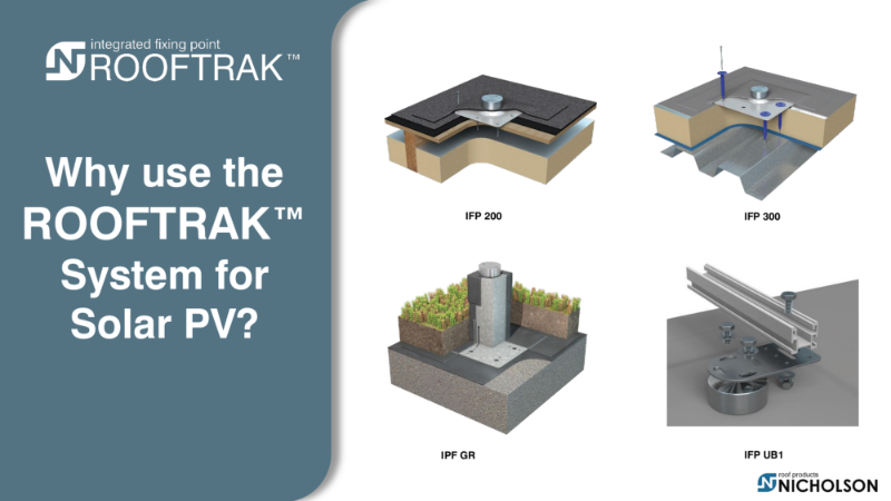 Why use the ROOFTRAK system for Solar PV?