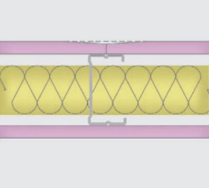 SFS C Stud Single Layer Partition System with 12.5mm Fireline  and 50 mm Insulation | 30 Minutes Fire Rated - Gypsum Board Partition System