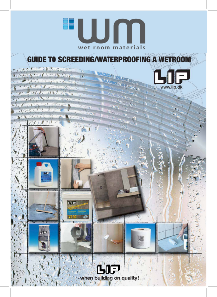 Screeding and Waterproofing a Wet Room  /  Walk In Shower  / Bathroom