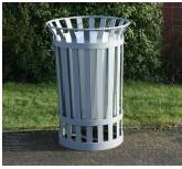 Flared Top Litter Bin