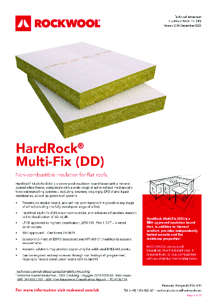 HardRock Multi-Fix DD - Datasheet