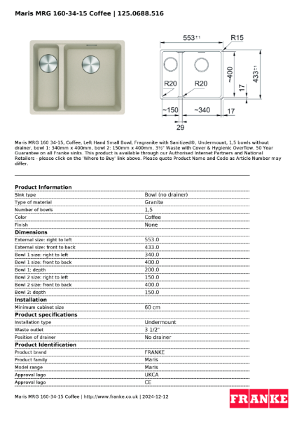 Product Sheet 125.0688.516