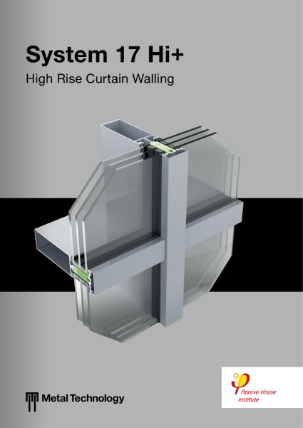 System 17Hi+ High Rise Curtain Walling (Passive House Institute Certified)
