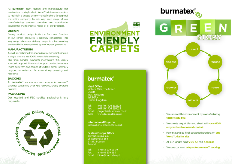 burmatex® environmental leaflet