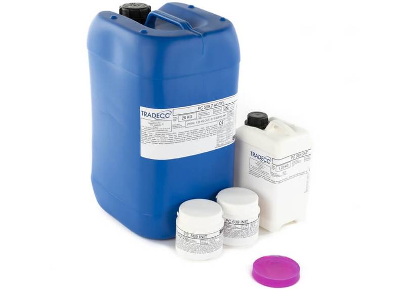 TRADECC PC 509 Rubber Acryl for Water Sealing Underground Structures - Flexible Acrylic-Rubber Injection Resin