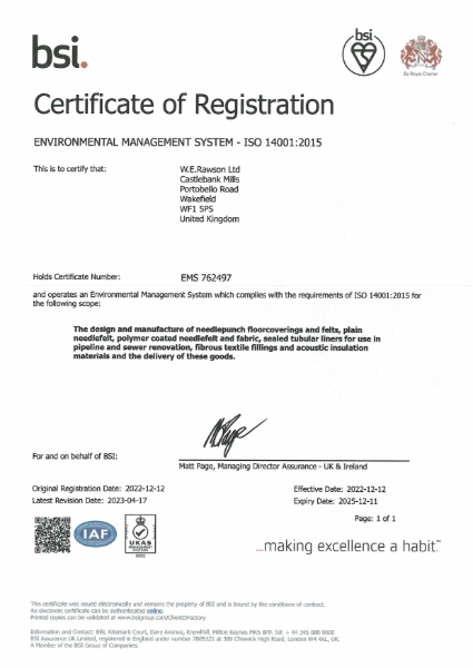 ISO 14001 Environmental Management Systems