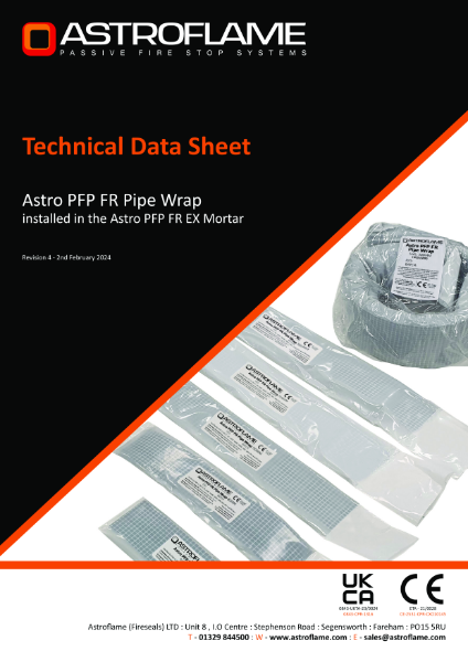 Astro PFP FR Pipe Wrap (TDS -  Astro PFP FR EX Mortar)