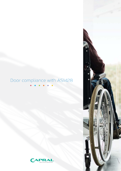 Capral Aluminium Door Compliance AS1428