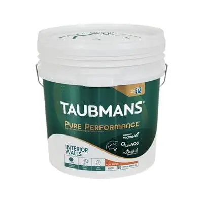 Taubmans Pure Performance Interior Matt on Plasterboard with Taubmans Pure Performance Prep Coat