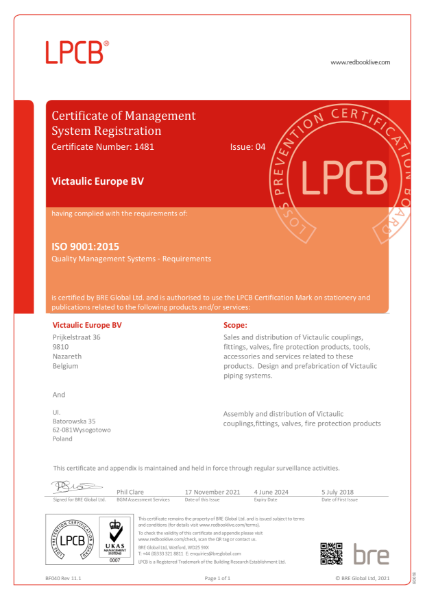 ISO Certificate