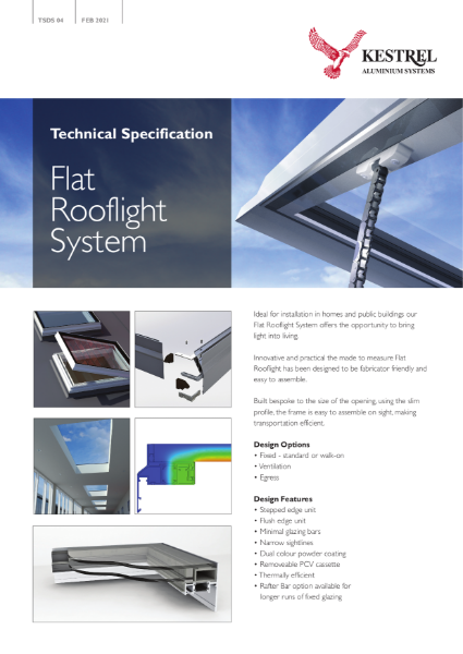 Kestrel Flat Rooflight System