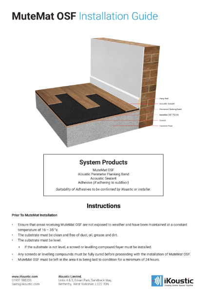 MuteMat OSF Installation Guide