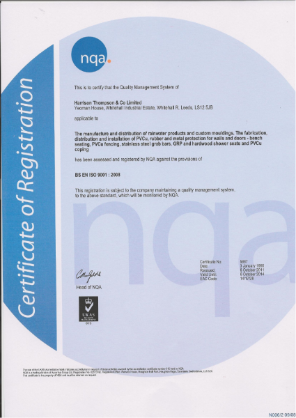 ISO 9001:2008 Certificate