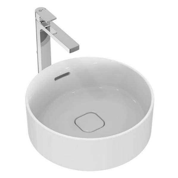 Strada II 38 cm Round Vessel Washbasin