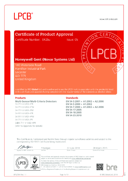LPCB Certification 