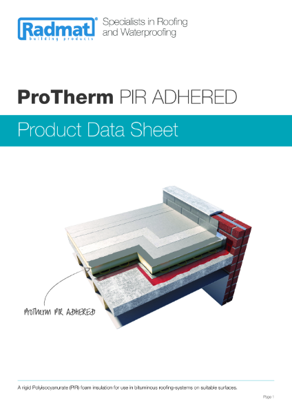 ProTherm PIR ADHERED Insulation PDS