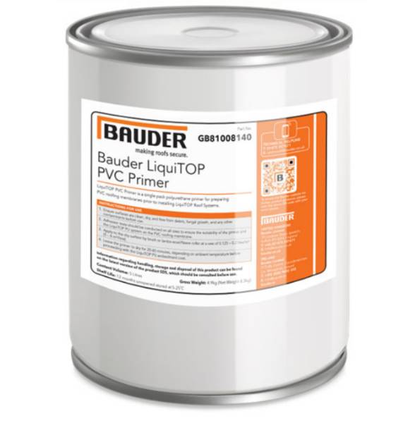 Bauder LiquiTOP PVC Primer - Single Pack Polyurethane Primer