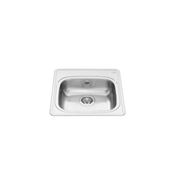 Wheelchair Accessible Inset Kitchen Sink Granberg ES11 - 49.6 cm - Stainless Steel