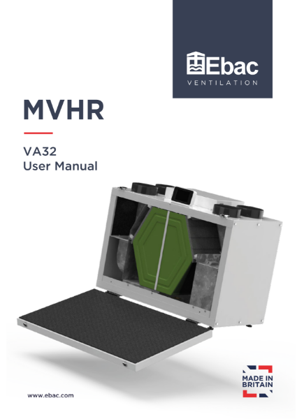 MVHR User Manual