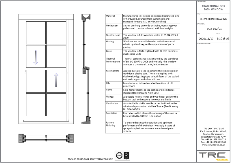 Traditional Box Sash Window