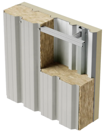 Gemello Revive W6-C  - Over-Clad Wall System