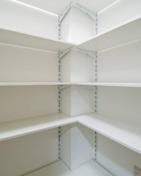 Adjustable Track Shelving