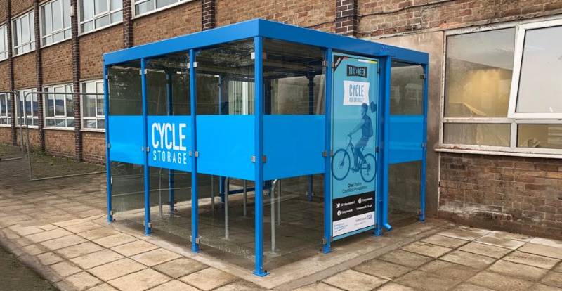 Salford Royal is the Latest NHS Hospital to Receive Bespoke Falco Cycle Hub