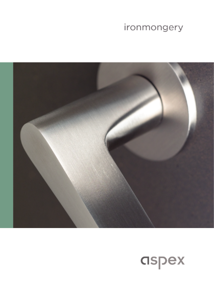 Integra Ironmongery Brochure