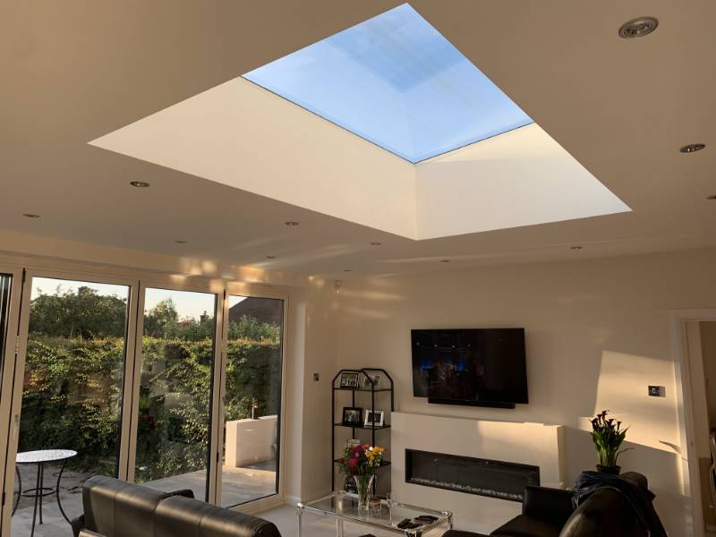 Aluminium Flat Glass Rooflight