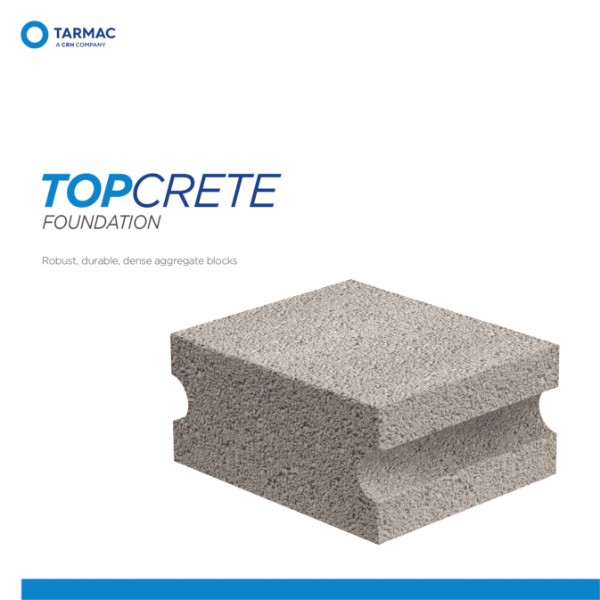 Topcrete Foundation - Aggregate Blocks Product Guide