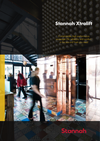 Stannah Xtralift passenger lift brochure - core range