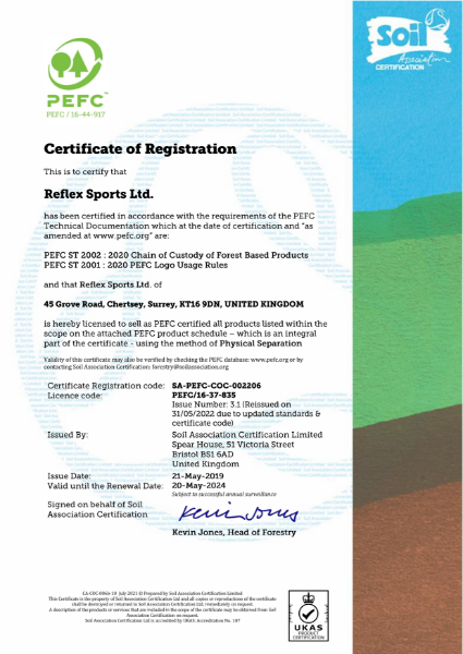 PEFC Chain of Custody