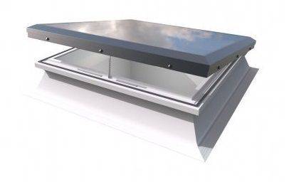 Flat Roof Window | Flat Glass Rooflight | Electric Opening | Brett Martin  - Flat Glass Skylight, electric, opening 