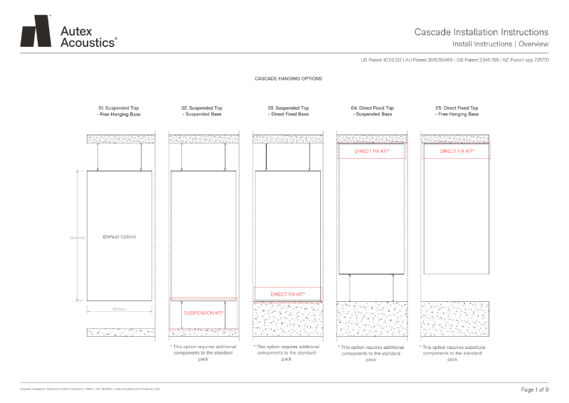 Cascade Install Instructions