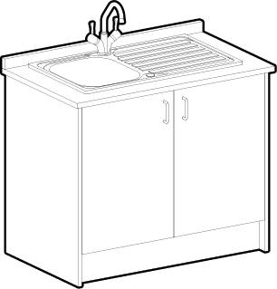 Pre-Designed Sink Resource Area