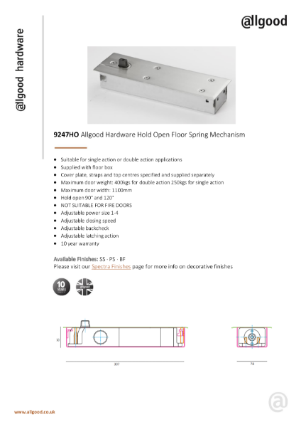 9247HO-Datasheet Iss01