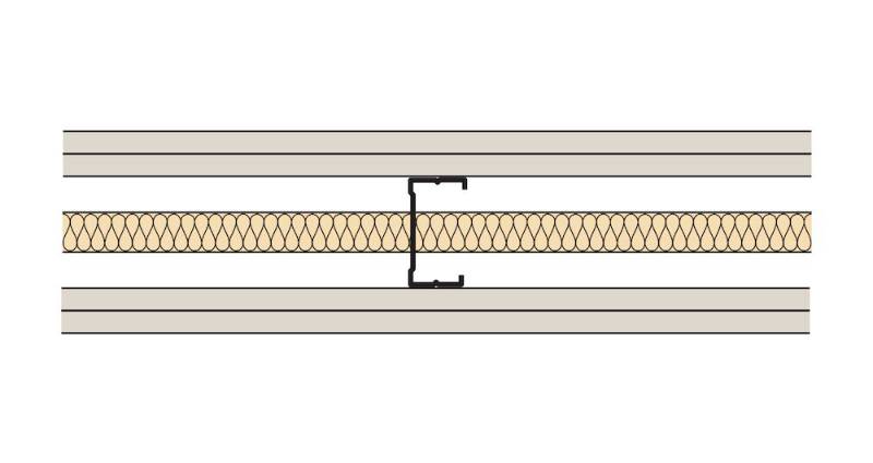 Siniat Single Frame Partition CS70R-215St-25G