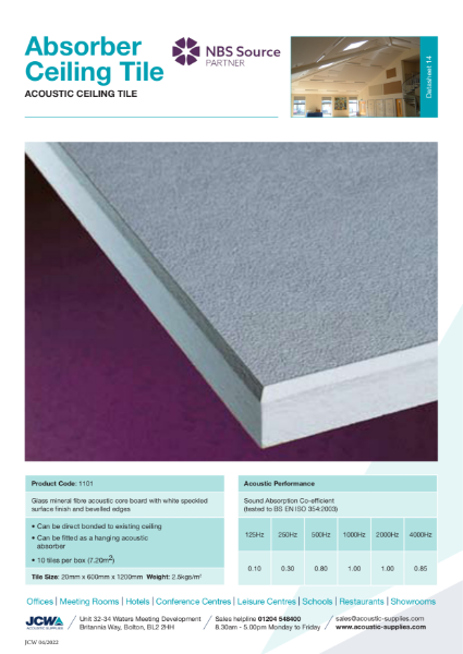 Absorber Ceiling Tile