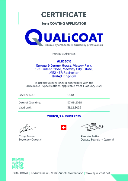 Qualicoat approval