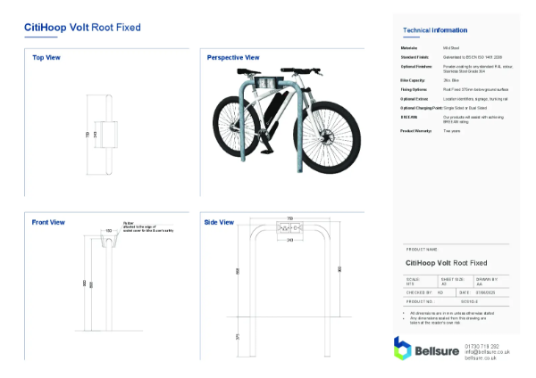 CitiHoop Volt (Root Fixed) Datasheet