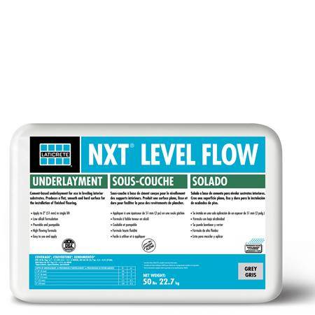 NXT® LEVEL FLOW - Cement-based Self-leveling underlayment