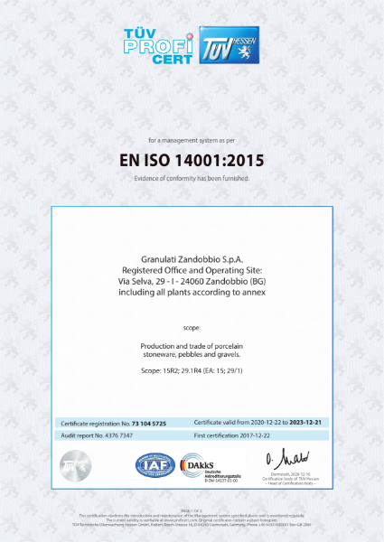 EN ISO 14001:2015