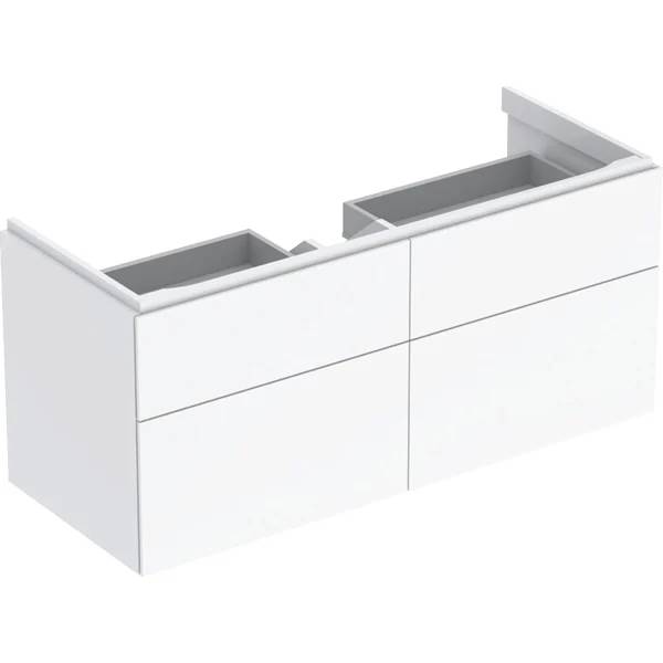 Geberit Xeno² Cabinet For Washbasin With Width From 120 cm, With Four Drawers - Cabinet