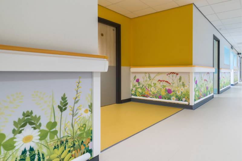 Acrovyn Wall Protection at Huddersfield Royal Infirmary's A&E