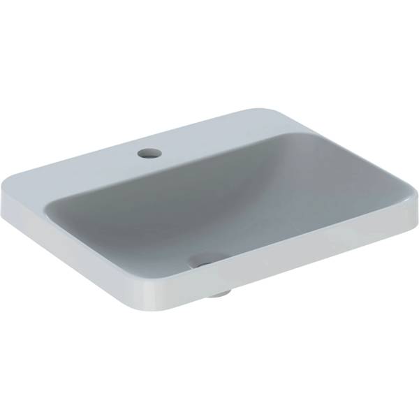 VariForm Countertop Washbasin, Rectangular, with Tap Hole Bench