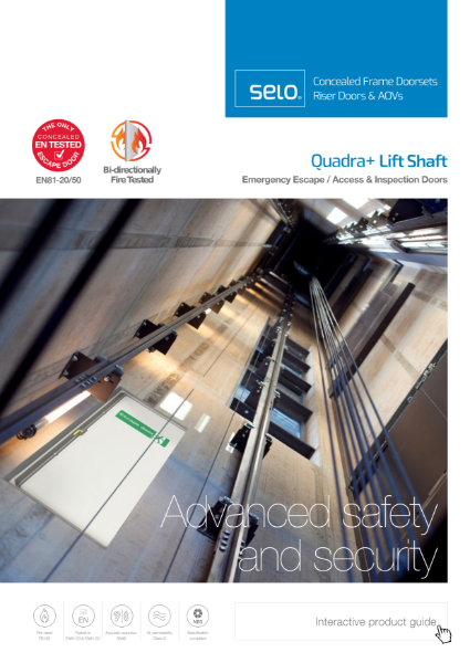 Lift Shaft, Concealed access solutions for high-rise buildings - Quadra+® Lift Shaft Brochure