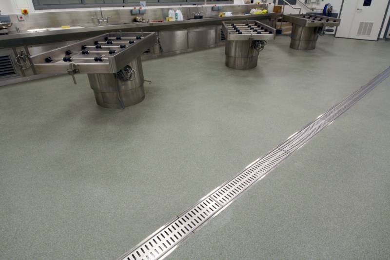 Degafloor FB System - Mortuaries - Resin Flooring