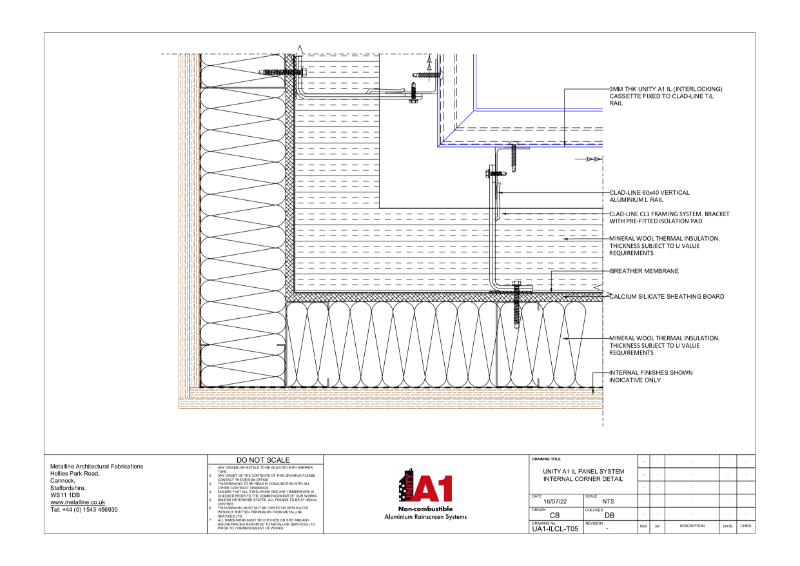 Unity A1 IL-05 Technical Drawing