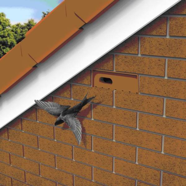 Swift Nesting Brick | Manthorpe Building Products Ltd | NBS Source